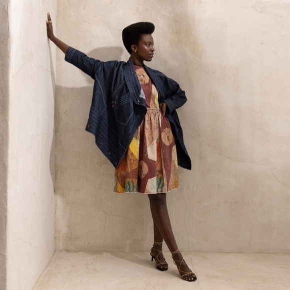 GARY Graham; Making the Cut Earthtone Gown - Picture 1 of 8